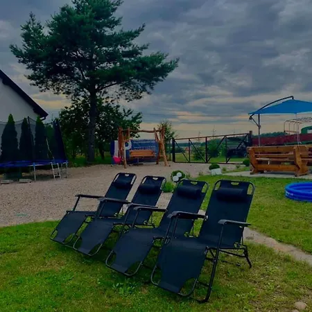 Mazurski Dom Brejdyny Sauna I Bania Holiday home Mragowo