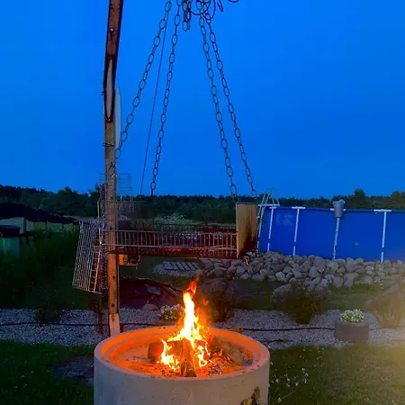 Сasa de vacaciones Mazurski Dom Brejdyny Sauna I Bania Mrągowo