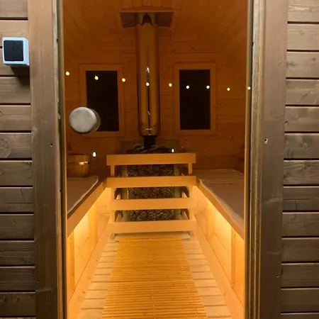 Mazurski Dom Brejdyny Sauna I Bania Holiday home Mragowo