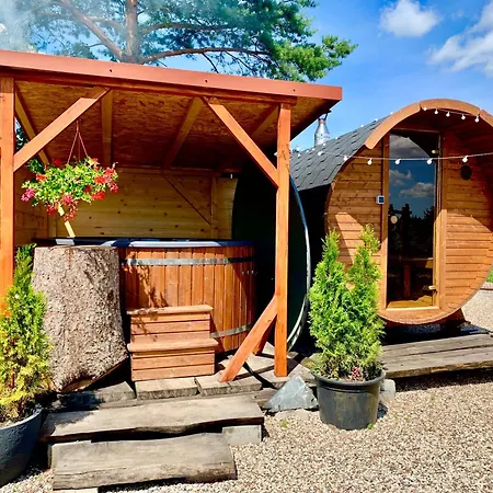 Mazurski Dom Brejdyny Sauna I Bania Holiday home Mragowo